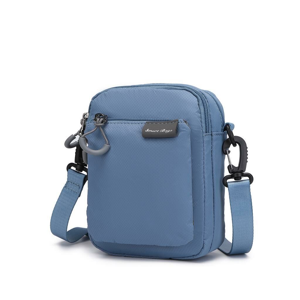 Smart Bags Mini Boy Ekstra Hafif Uniseks Postacı Çantası 3147 J.Mavi