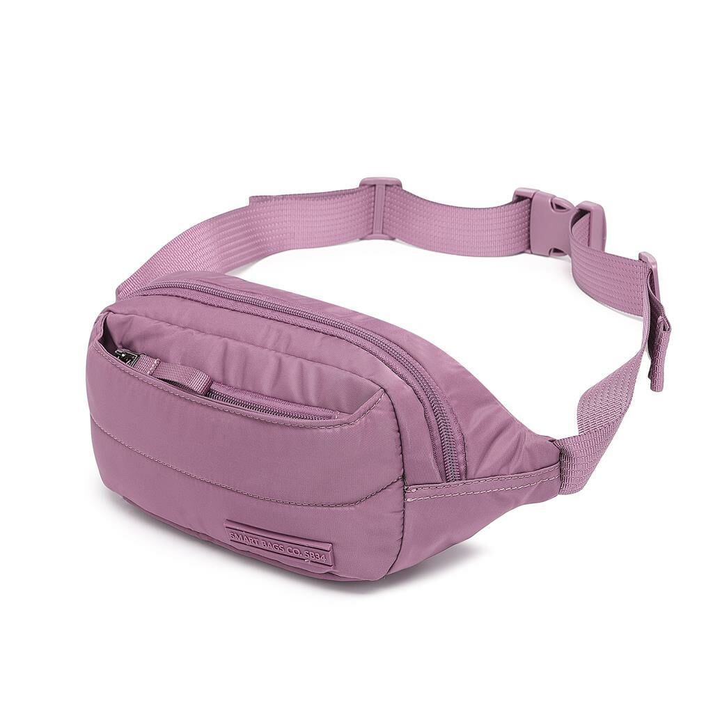 Smart Bags Yumuşak Kumaş Uniseks Bodybag Bel Çantası 8721 Mürdüm