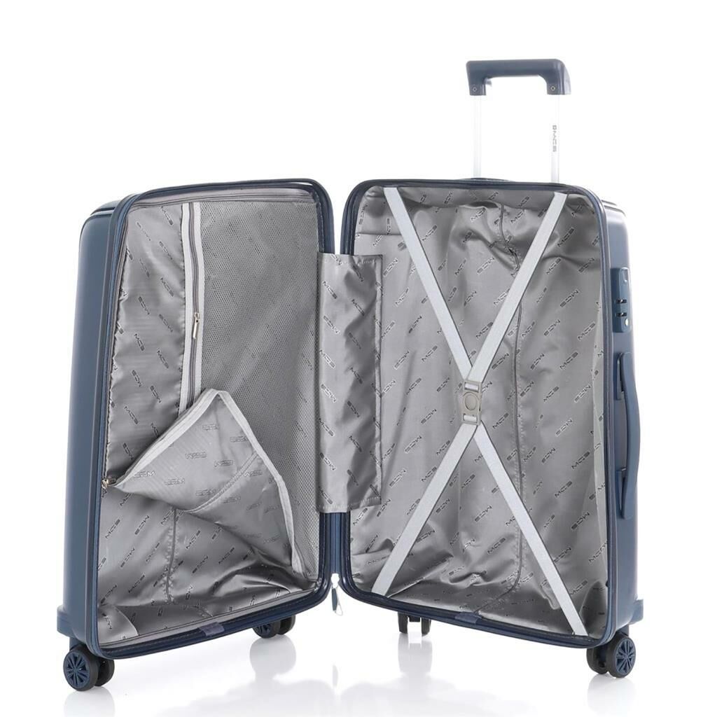 MÇS 3lü Set Kırılmaz Silikon Seyahat Valizi Bavulu V305 Laci