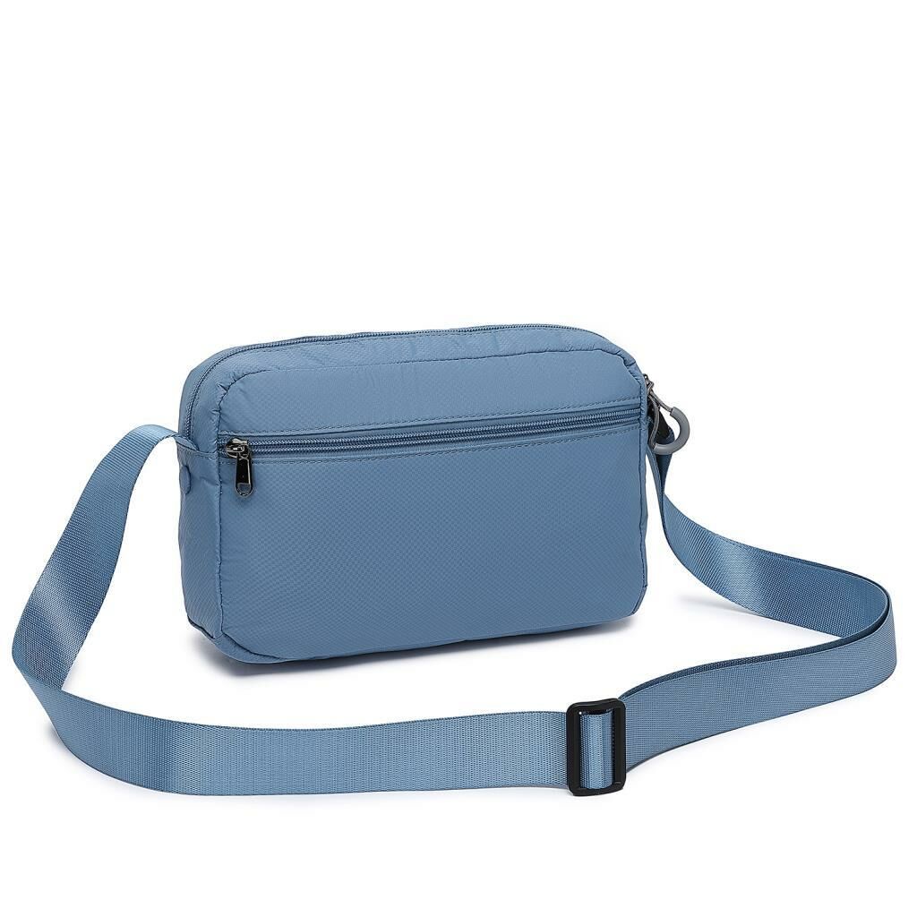 Smart Bags Ekstra Hafif Kumaş Kadın Postacı Çantası 3148 J.Mavi