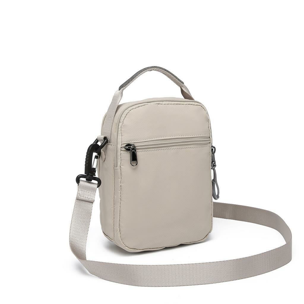 Smart Bags Mini Boy Ekstra Hafif Uniseks Postacı Çantası 3152 Bej