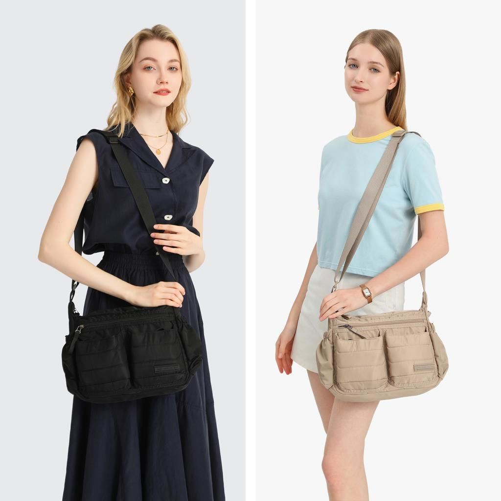 Smart Bags Yumuşak Kumaş Askılı Postacı Kadın Çantası 8725 Mürdüm