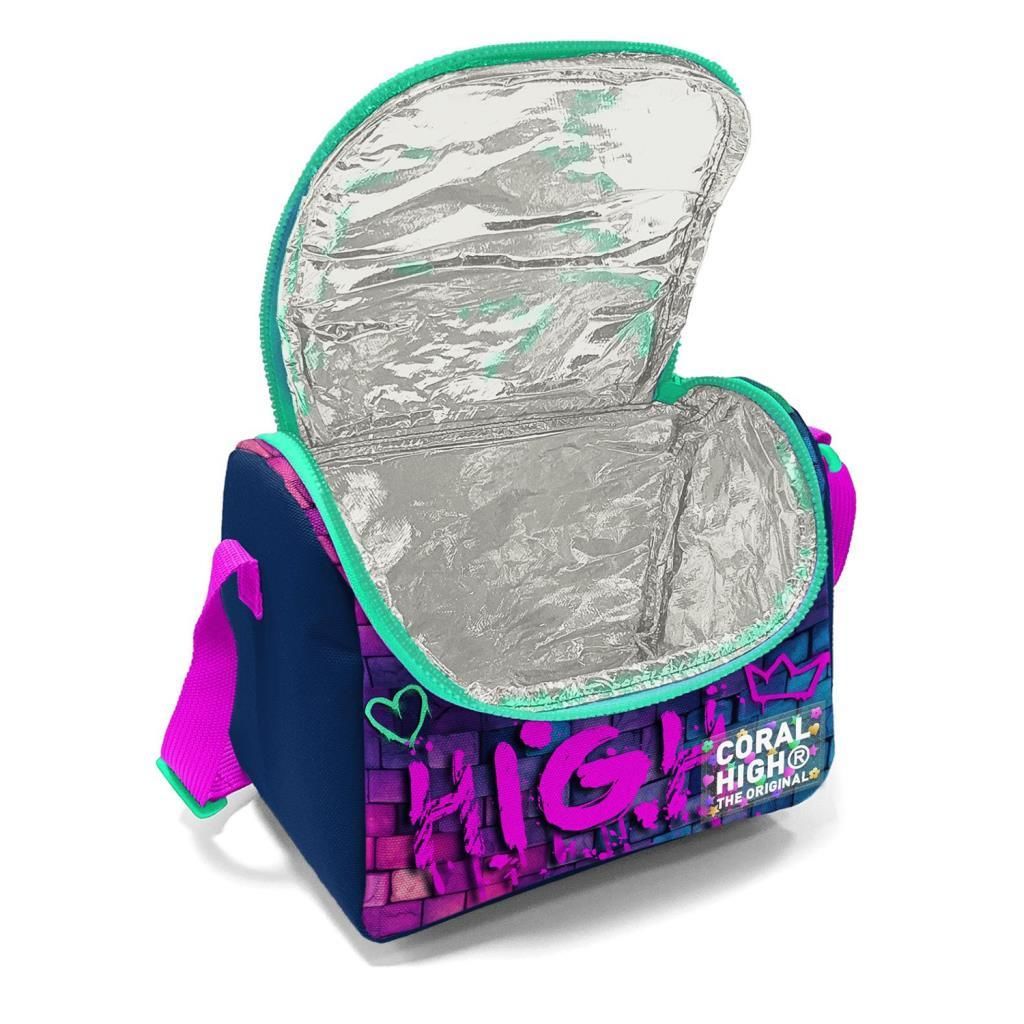 Coral High Thermo Beslenme Çantası Graffiti Desenli 11769