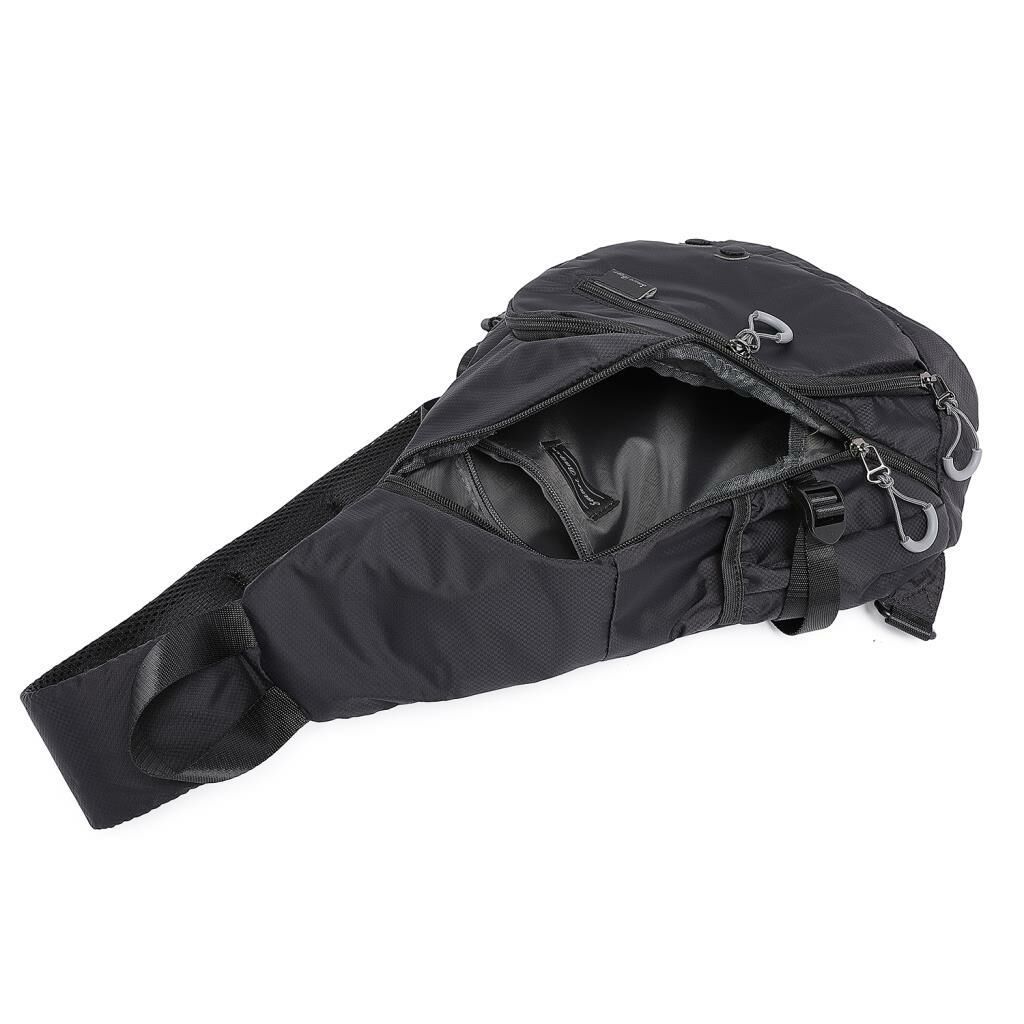 Smart Bags Ekstra Hafif Uniseks Bodybag Omuz Çantası 3228 Siyah