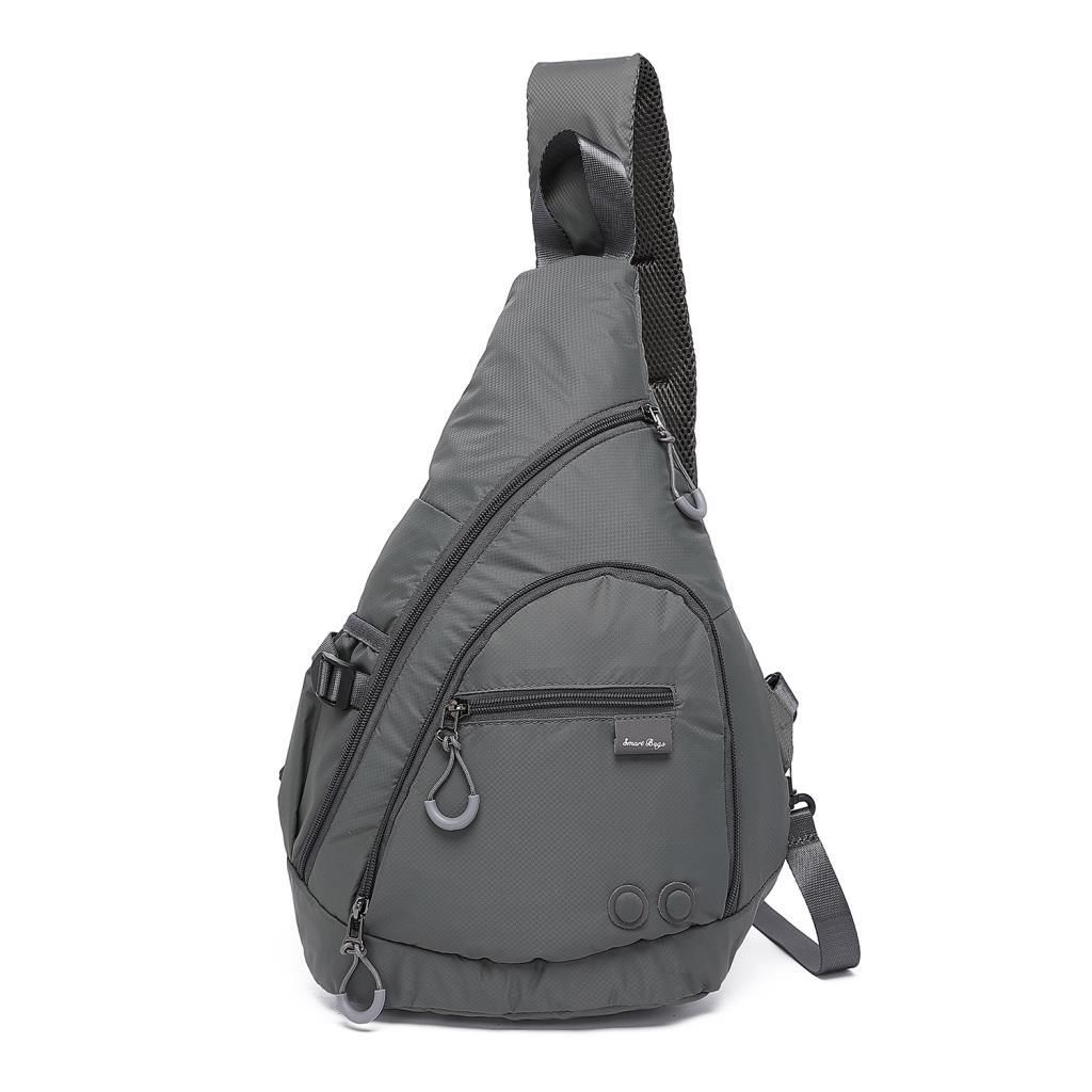 Smart Bags Ekstra Hafif Uniseks Bodybag Omuz Çantası 3228 Gri