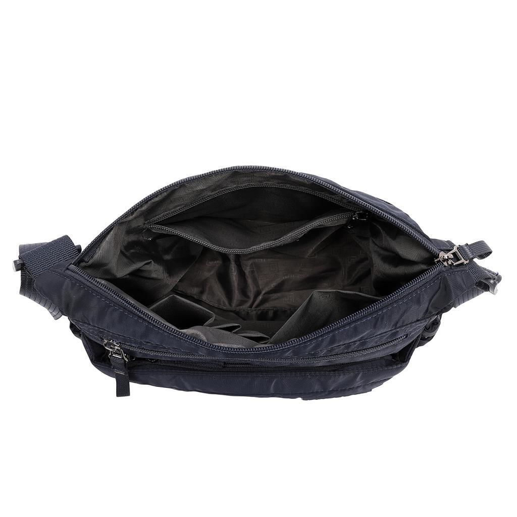 Smart Bags Yumuşak Kumaş Askılı Postacı Kadın Çantası 8729 Lacivert