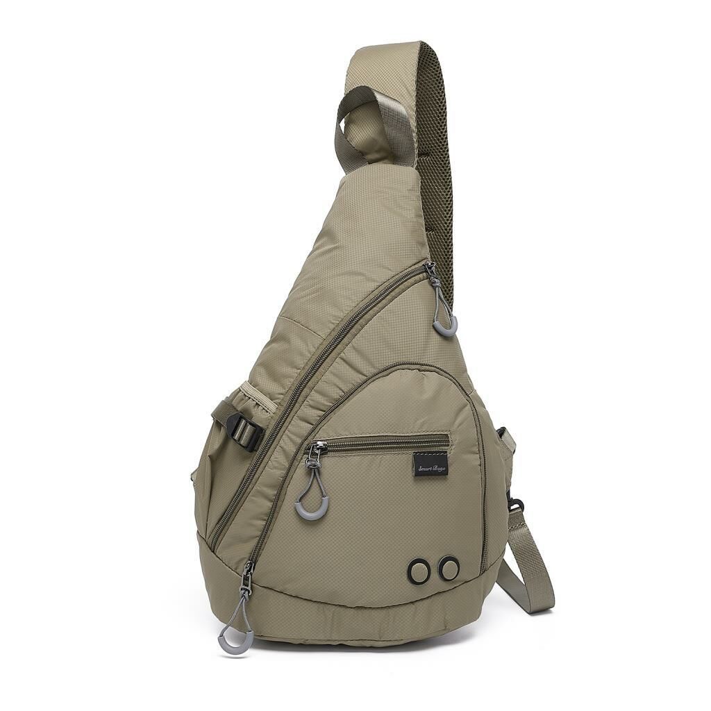 Smart Bags Ekstra Hafif Uniseks Bodybag Omuz Çantası 3228 Kahve