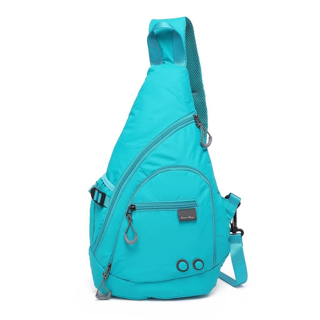 Smart Bags Ekstra Hafif Uniseks Bodybag Omuz Çantası 3228 Turkuaz
