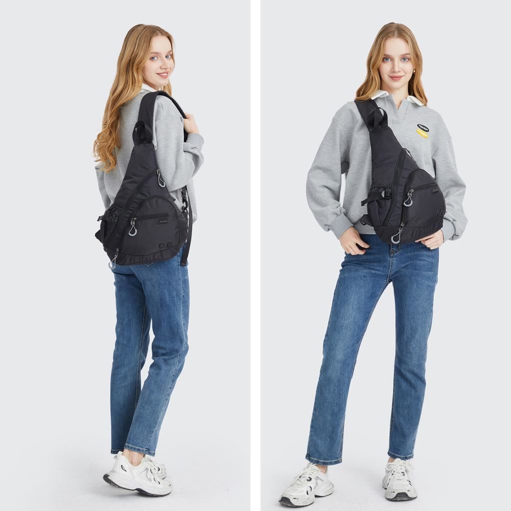 Smart Bags Ekstra Hafif Uniseks Bodybag Omuz Çantası 3228 Turkuaz