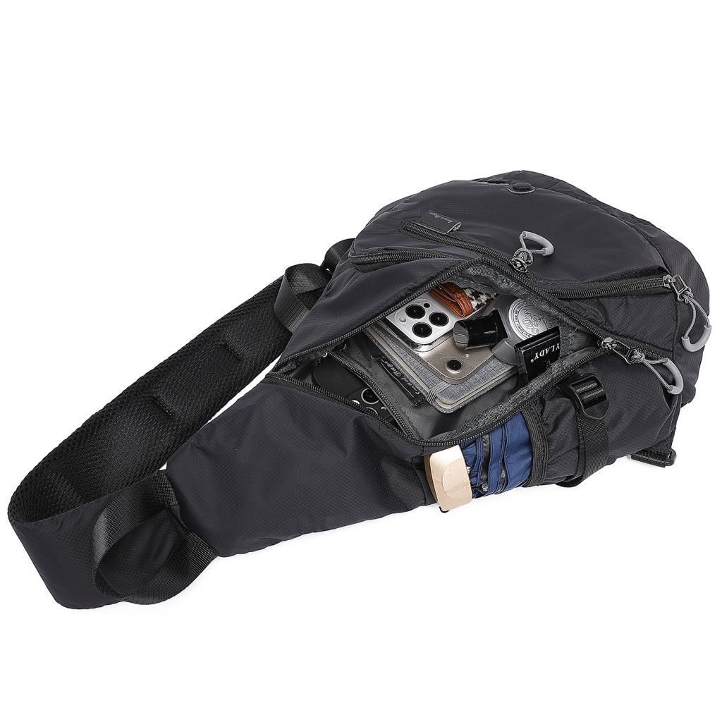 Smart Bags Ekstra Hafif Uniseks Bodybag Omuz Çantası 3228 Turkuaz