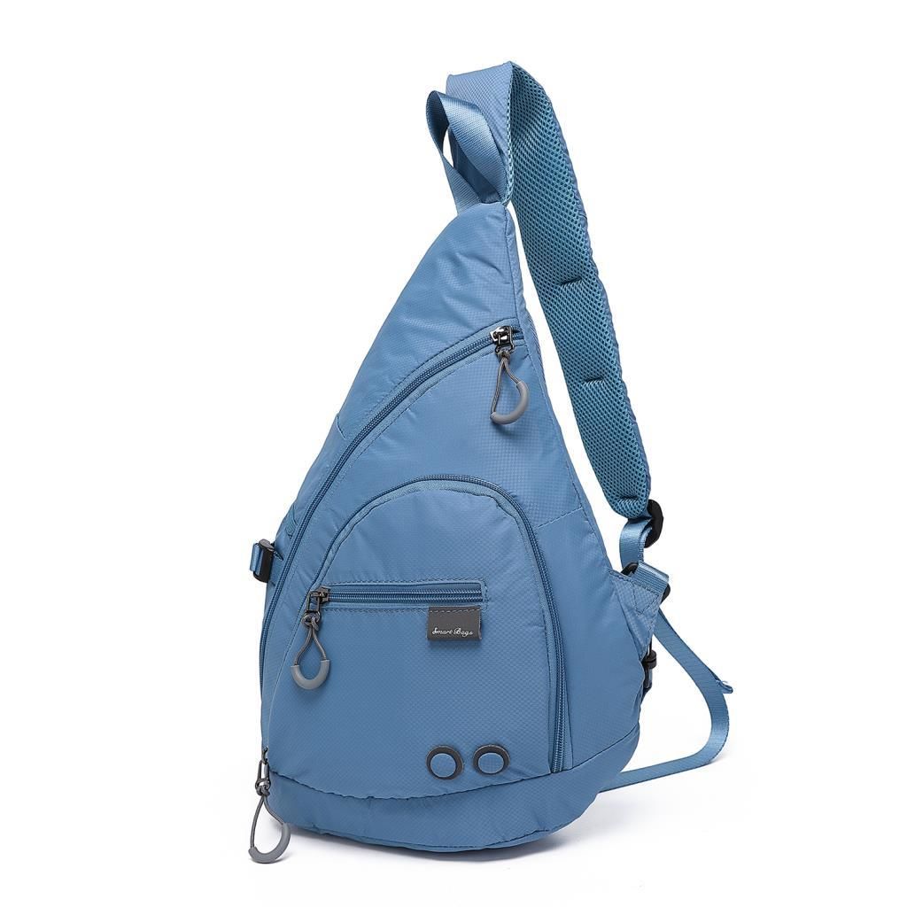 Smart Bags Ekstra Hafif Uniseks Bodybag Omuz Çantası 3228 J.Mavi