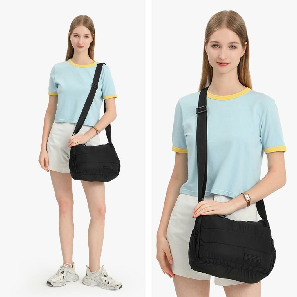 Smart Bags Yumuşak Kumaş Askılı Postacı Kadın Çantası 8730 Lila