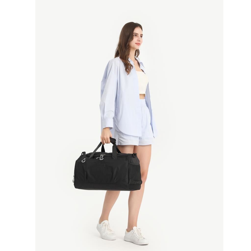 Smart Bags Büyük Boy Ekstra Hafif Uniseks Seyahat Çantası 3201 Siyah