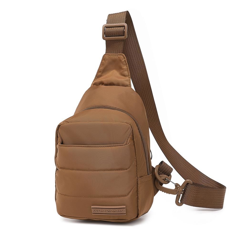 Smart Bags Yumuşak Kumaş Postacı Bodybag Kadın Çantası 8726 Camel