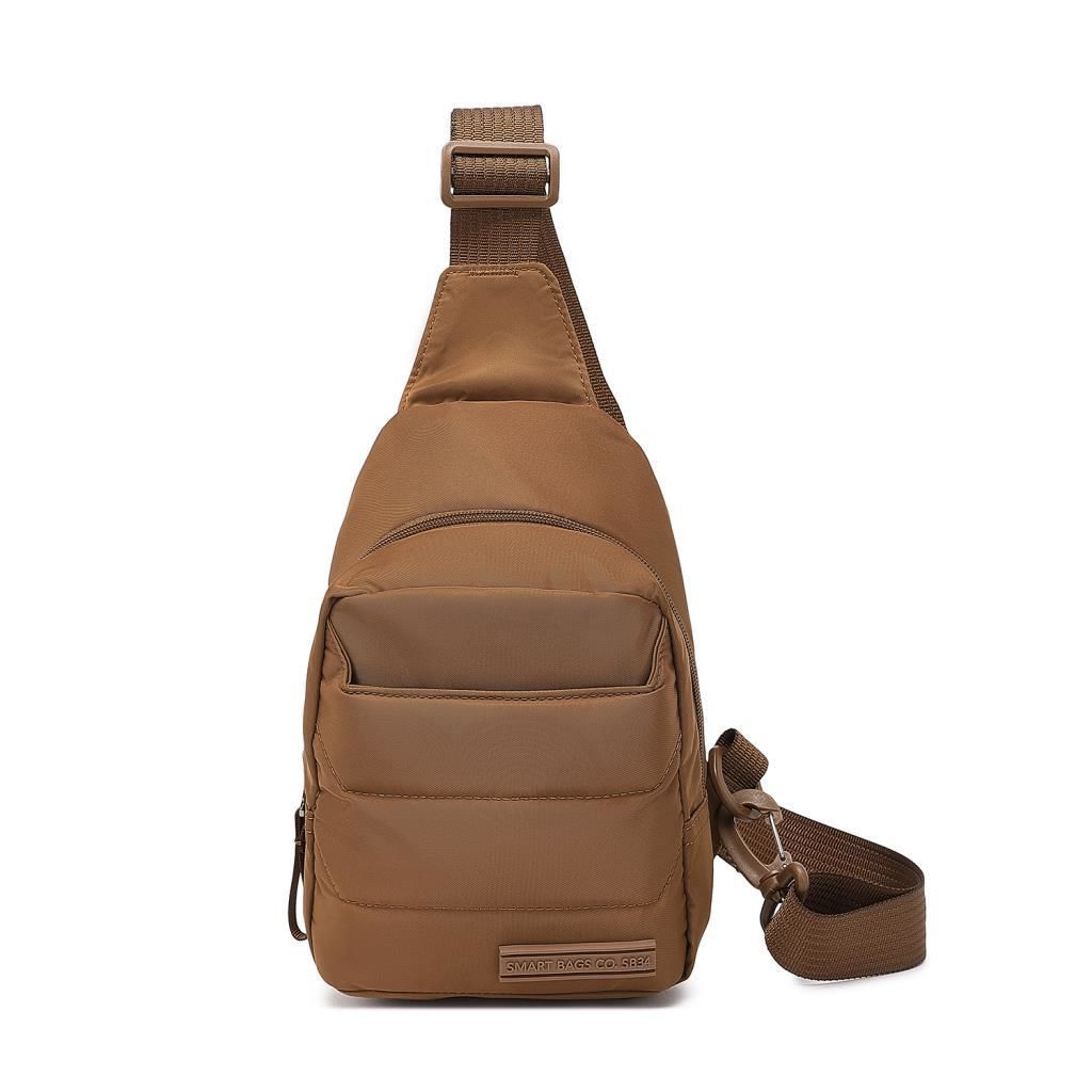 Smart Bags Yumuşak Kumaş Postacı Bodybag Kadın Çantası 8726 Camel