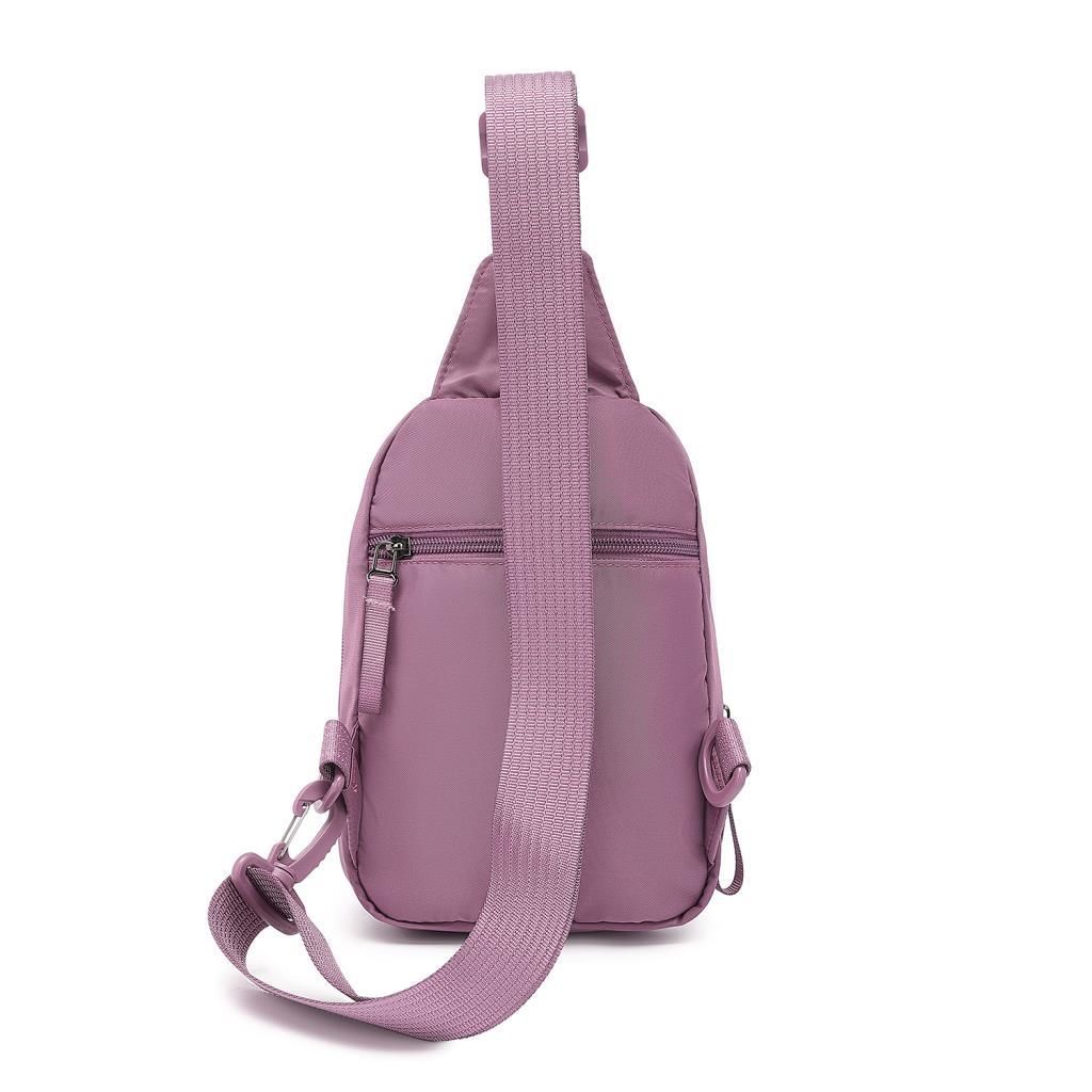Smart Bags Yumuşak Kumaş Postacı Bodybag Kadın Çantası 8726 Mürdüm