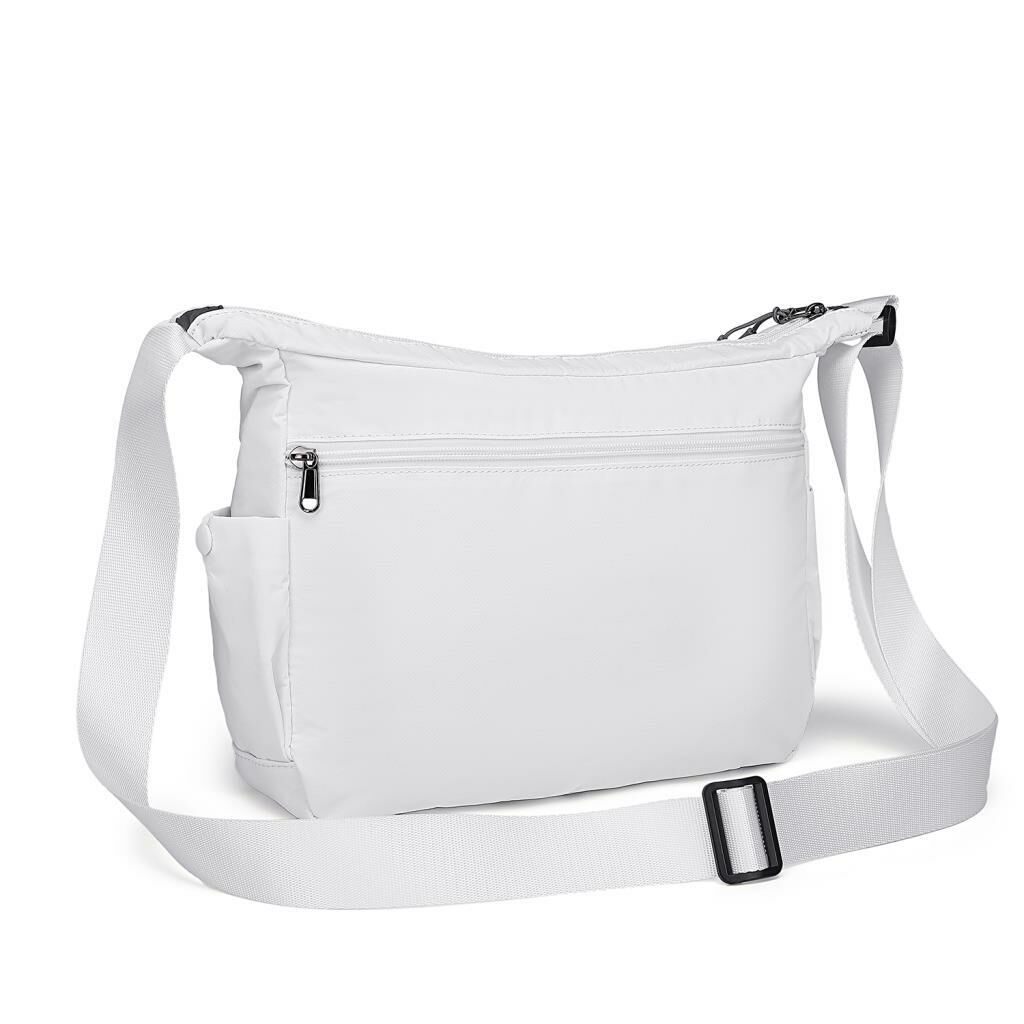 Smart Bags Ekstra Hafif Kumaş Kadın Postacı Çantası 3146 Kahve