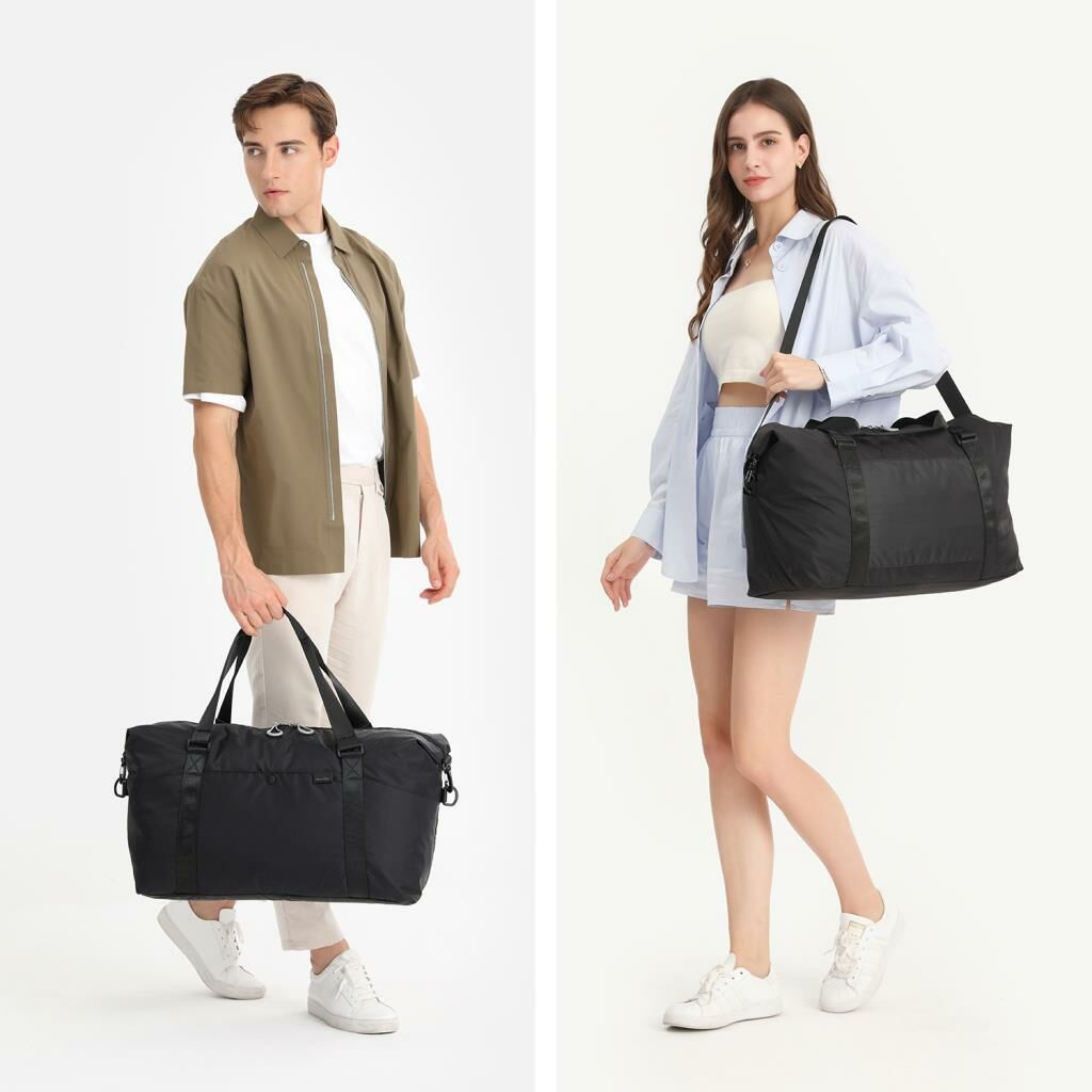 Smart Bags Büyük Boy Ekstra Hafif Uniseks Seyahat Çantası 3213 Açık Kahve