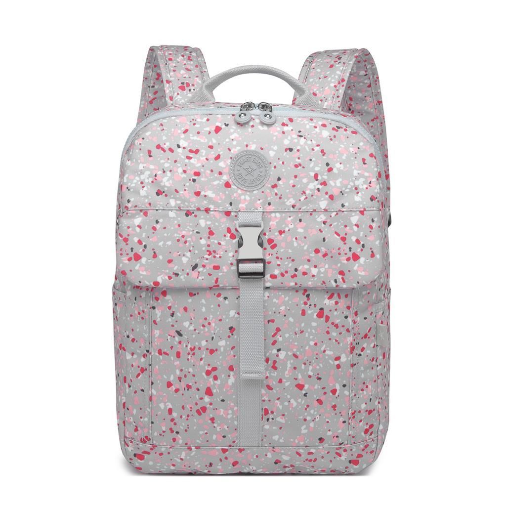Smart Bags Kadın Sırt Çantası Büyük Boy Krinkıl Kumaş 3183 Parçacıklar