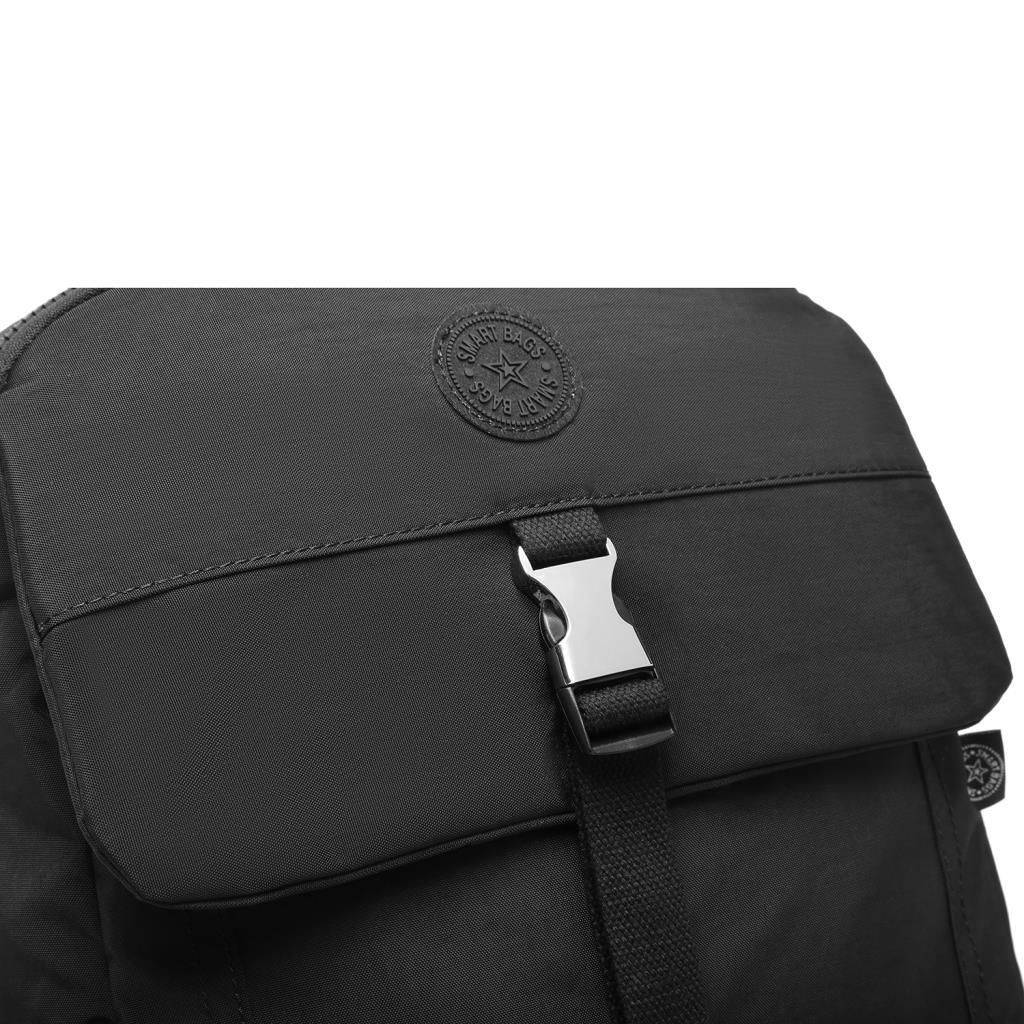 Smart Bags Kadın Sırt Çantası Büyük Boy Krinkıl Kumaş 3183 Parçacıklar