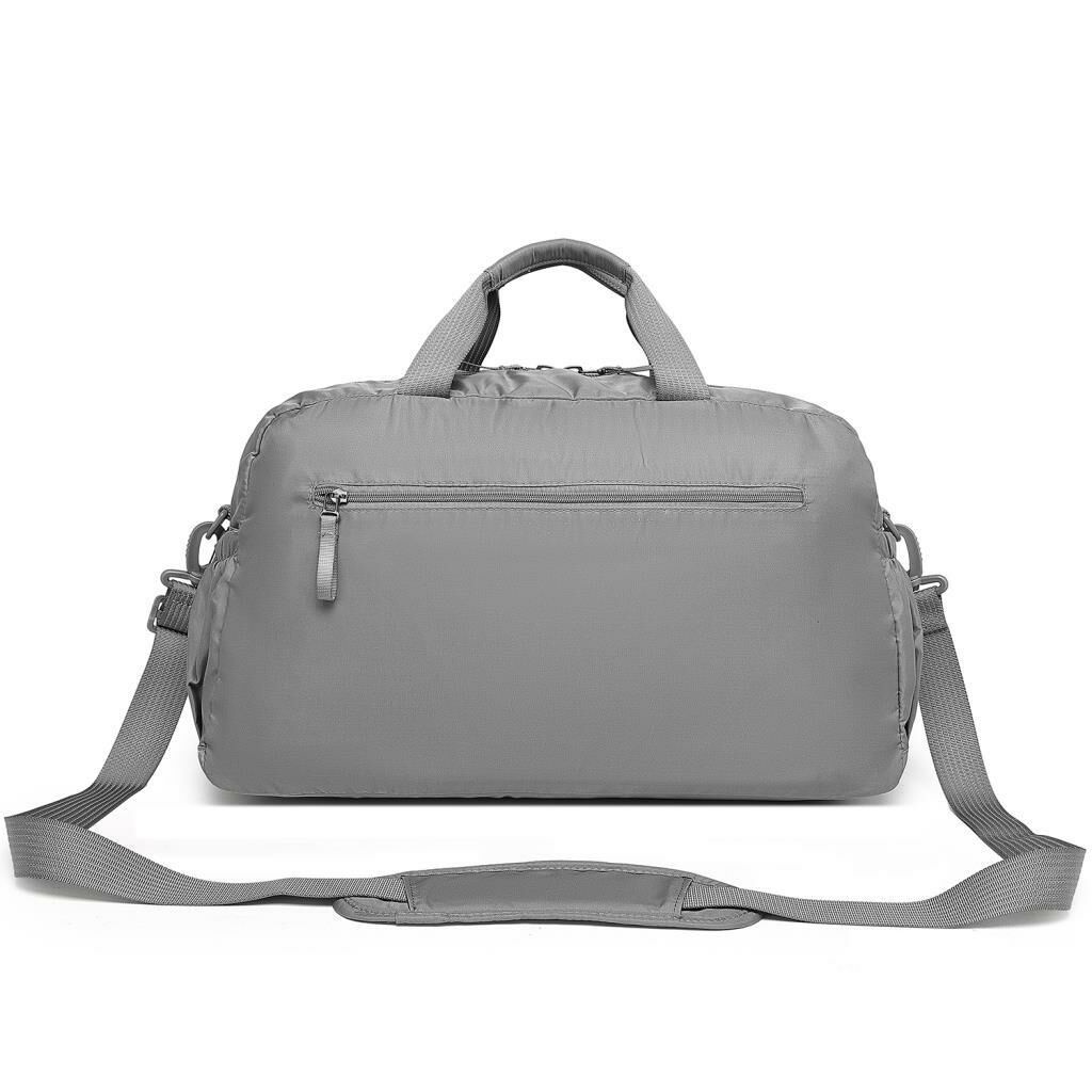 Smart Bags Yumuşak Kumaş Uniseks Spor ve Seyahat Çantası 8727 Gri