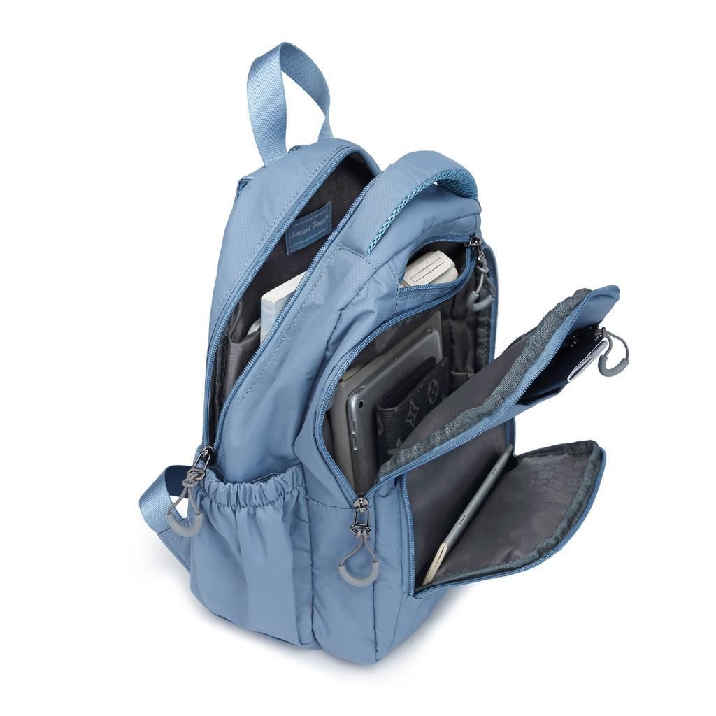 Smart Bags Ekstra Hafif Orta Boy Uniseks Sırt Çantası 3243 Kırmızı
