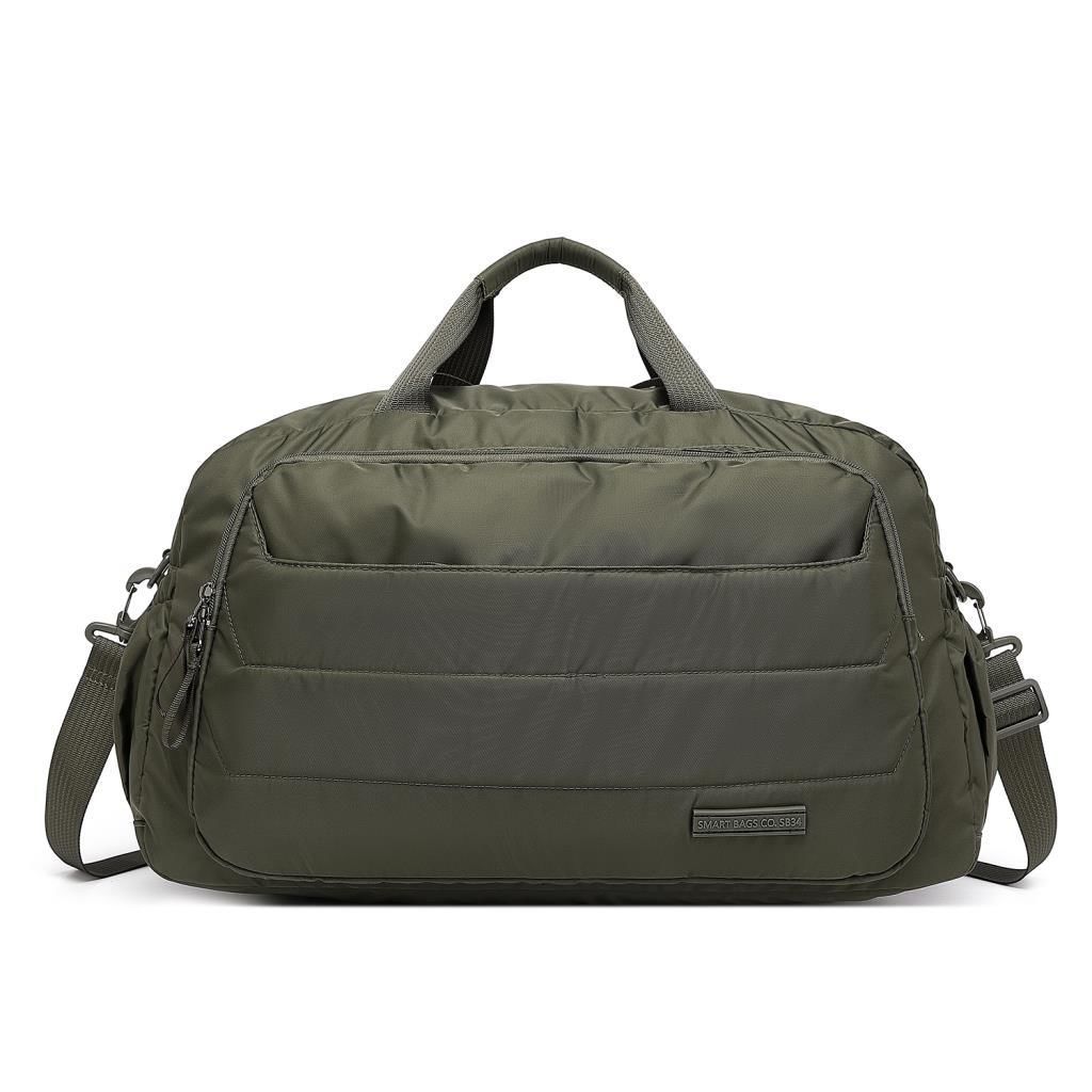 Smart Bags Yumuşak Kumaş Uniseks Spor ve Seyahat Çantası 8727 K.Yeşil