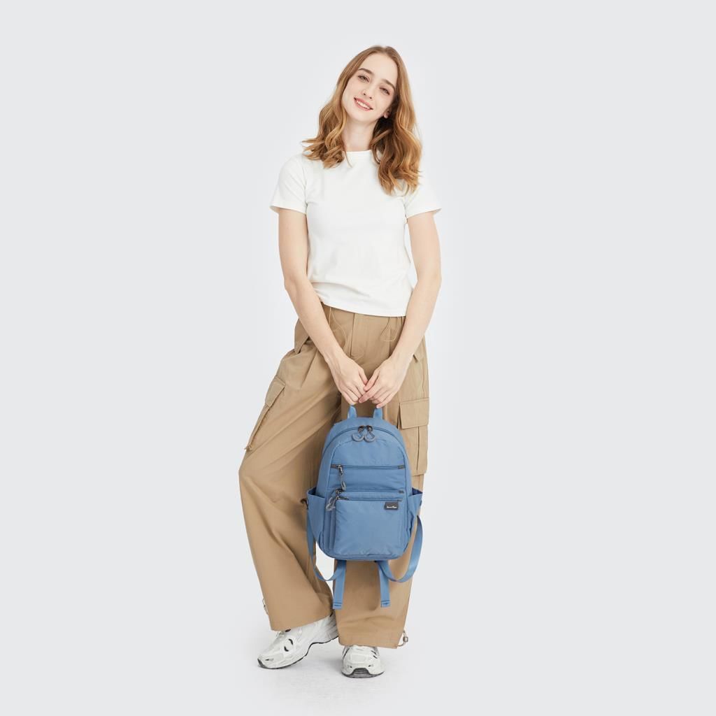 Smart Bags Ekstra Hafif Orta Boy Uniseks Sırt Çantası 3243 J.Mavi