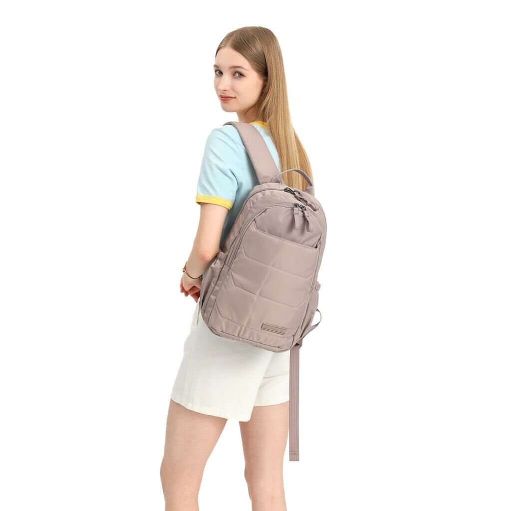 Smart Bags Orta Boy Yumuşak Kumaş Uniseks Sırt Çantası 8720 K.Yeşil