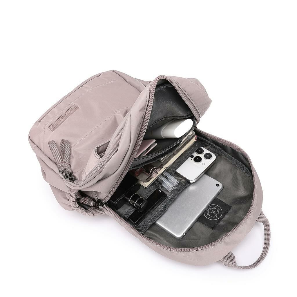 Smart Bags Orta Boy Yumuşak Kumaş Uniseks Sırt Çantası 8720 K.Yeşil