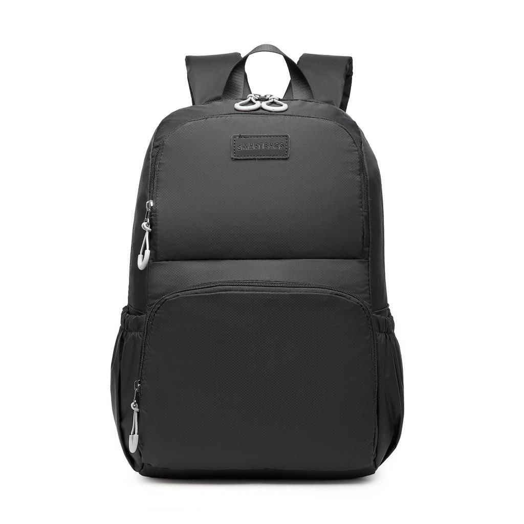Smart Bags Büyük Boy Ekstra Hafif Uniseks Sırt Çantası 3212 Siyah