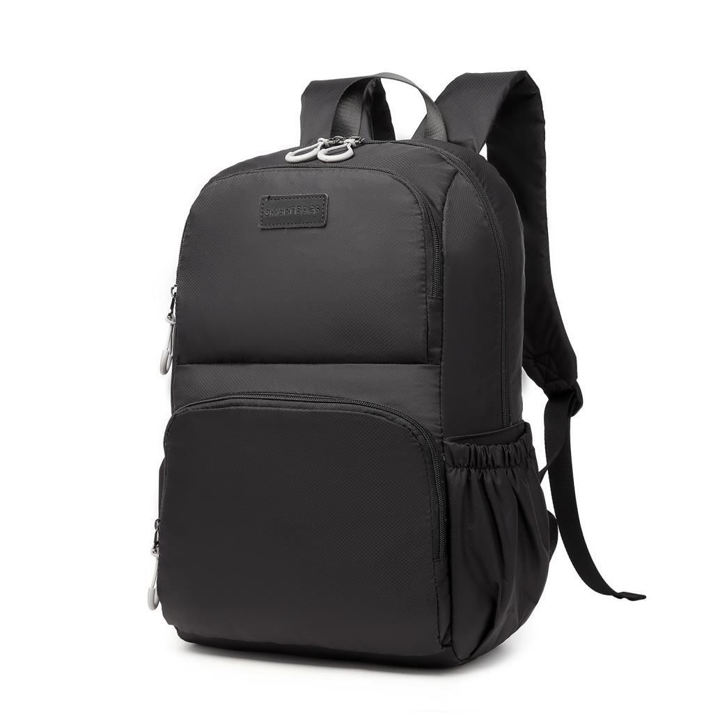 Smart Bags Büyük Boy Ekstra Hafif Uniseks Sırt Çantası 3212 Siyah