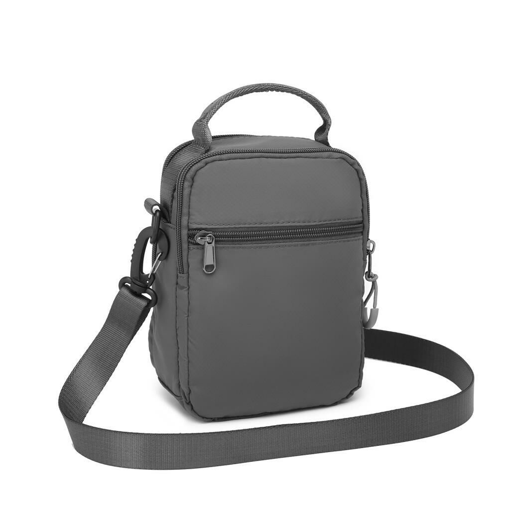 Smart Bags Mini Boy Ekstra Hafif Uniseks Postacı Çantası 3152 Gri