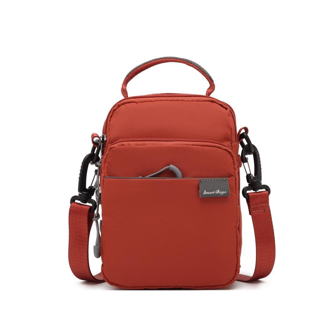 Smart Bags Mini Boy Ekstra Hafif Uniseks Postacı Çantası 3152 Kiremit
