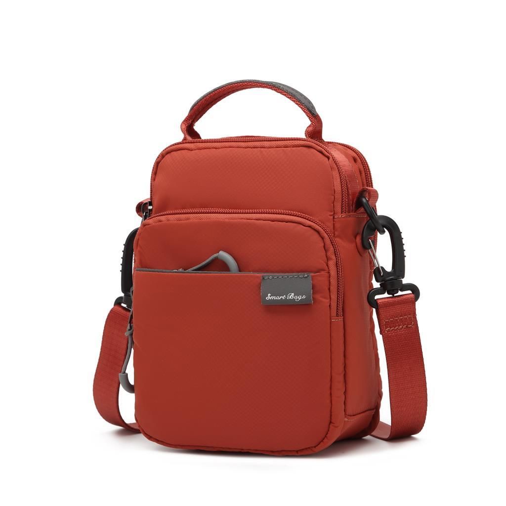 Smart Bags Mini Boy Ekstra Hafif Uniseks Postacı Çantası 3152 Kiremit