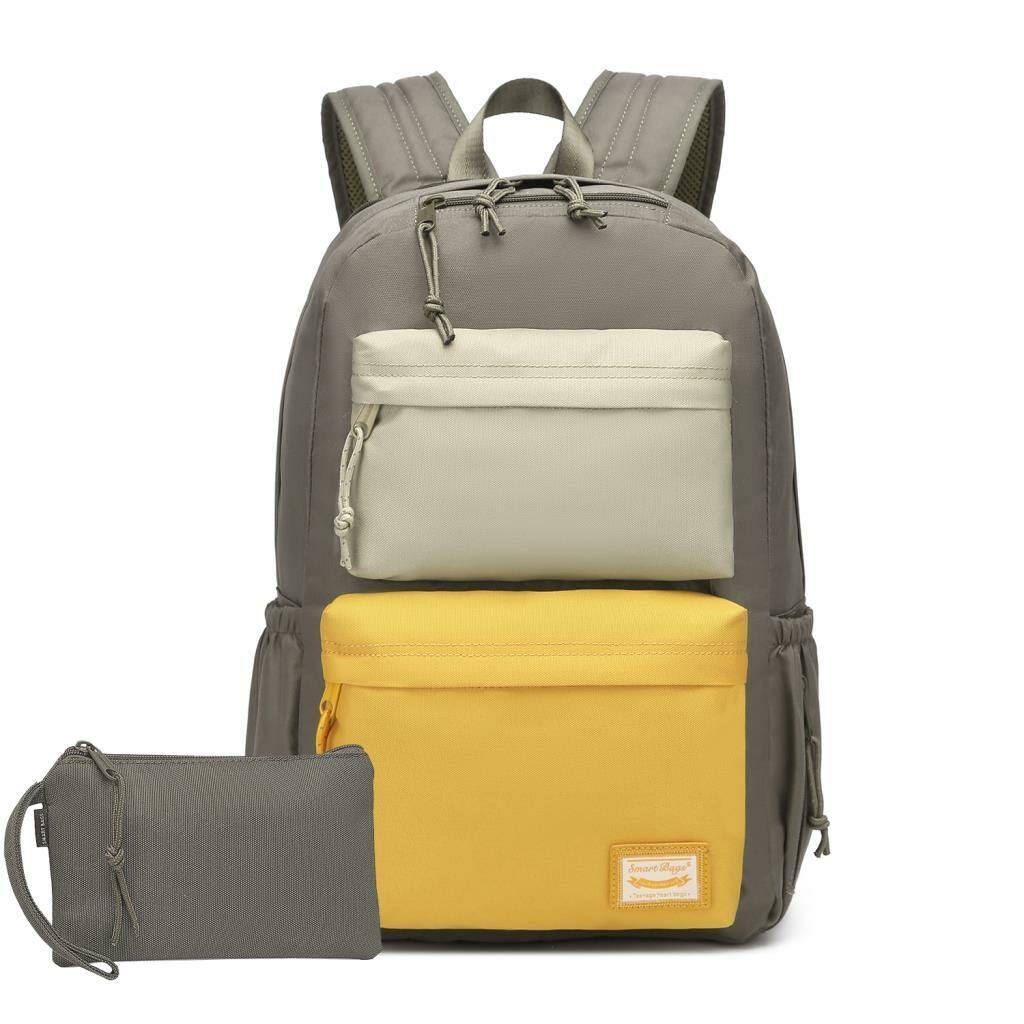 Smart Bags Sırt Çantası Okul Boyu Kalem Kutusu Hediyeli 3155 Kahve