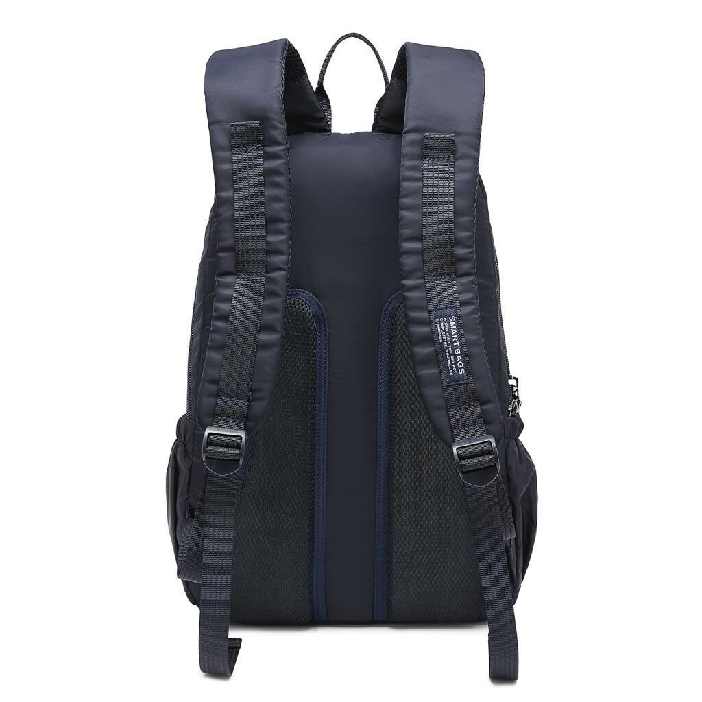 Smart Bags Büyük Boy Yumuşak Kumaş Uniseks Sırt Çantası 8722 Lacivert