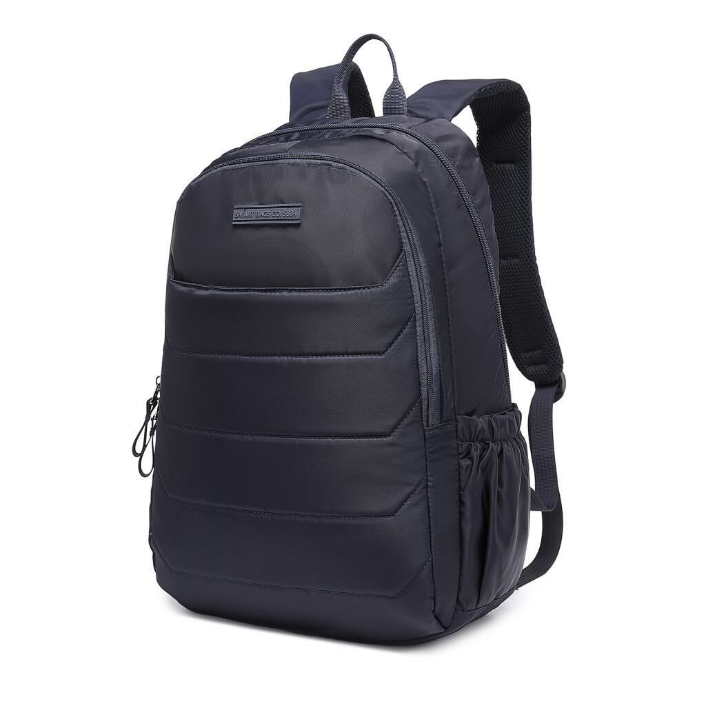 Smart Bags Büyük Boy Yumuşak Kumaş Uniseks Sırt Çantası 8722 Lacivert
