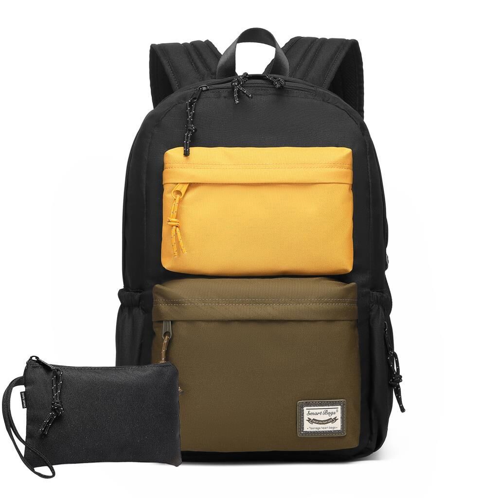 Smart Bags Sırt Çantası Okul Boyu Kalem Kutusu Hediyeli 3155 Sarı