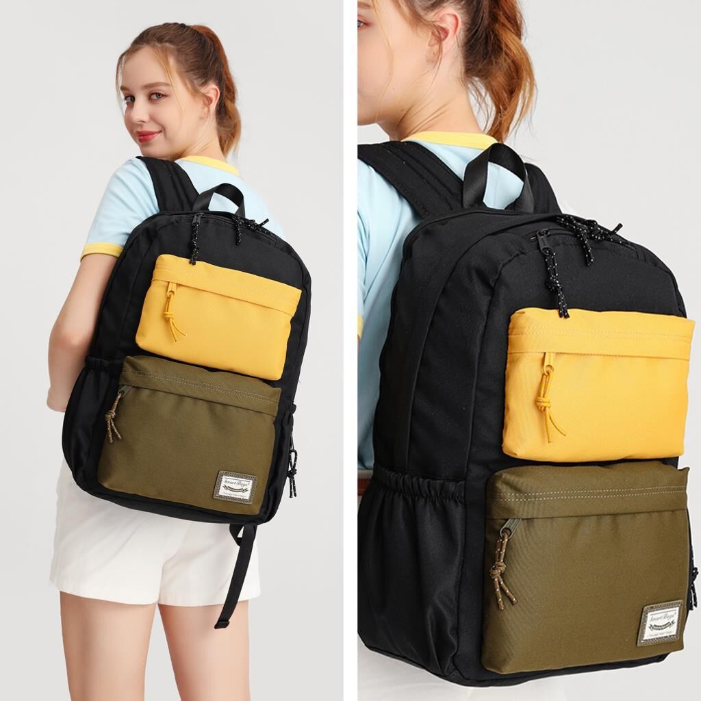 Smart Bags Sırt Çantası Okul Boyu Kalem Kutusu Hediyeli 3155 Sarı