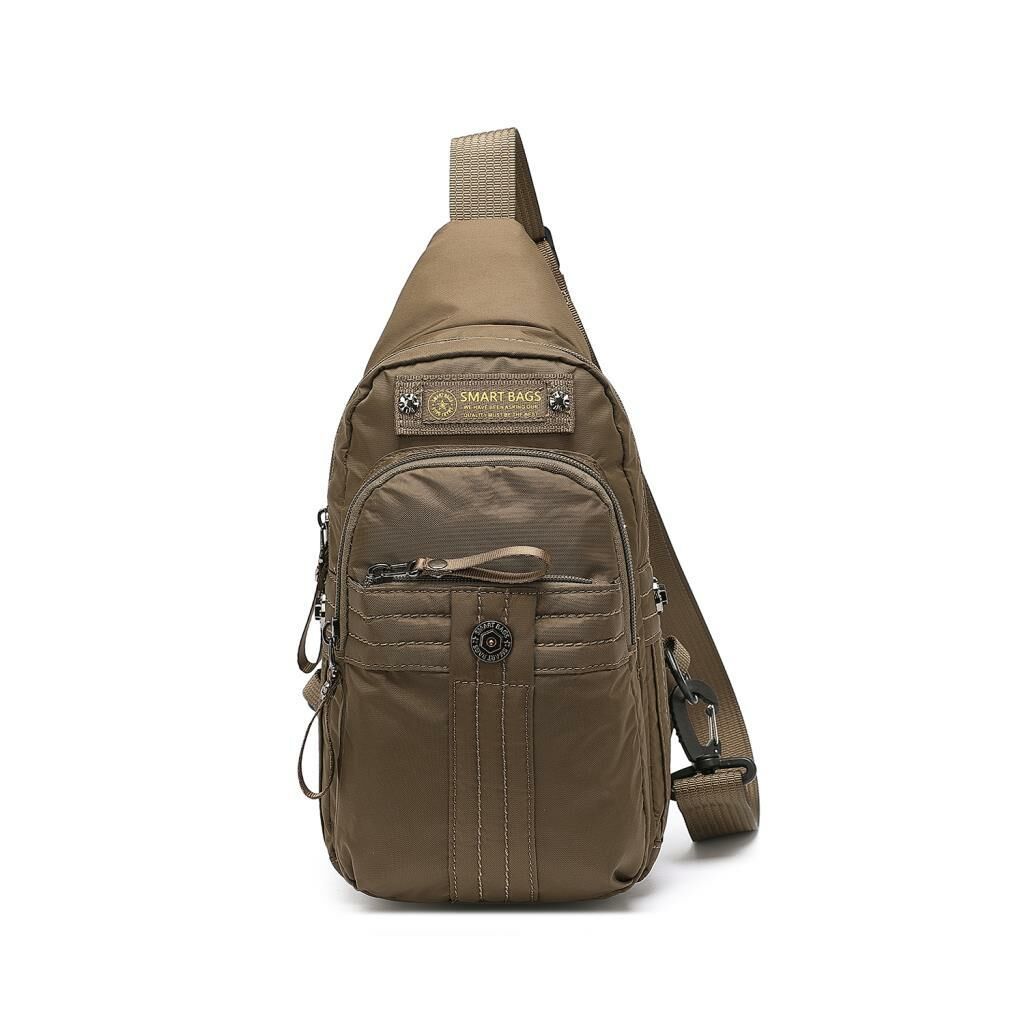 Smart Bags Bodybag Uniseks Omuz Askılı Çapraz Postacı Çanta 8712 Haki
