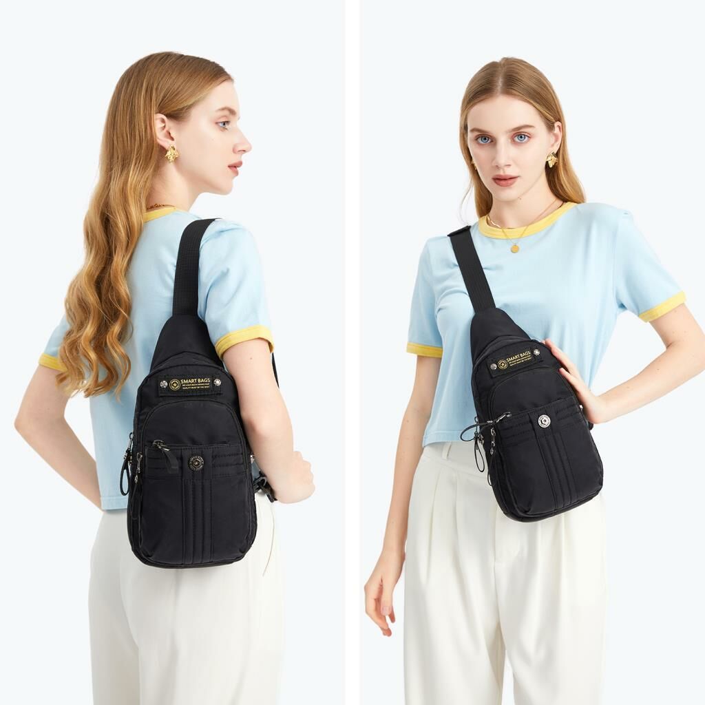 Smart Bags Bodybag Uniseks Omuz Askılı Çapraz Postacı Çanta 8712 Haki