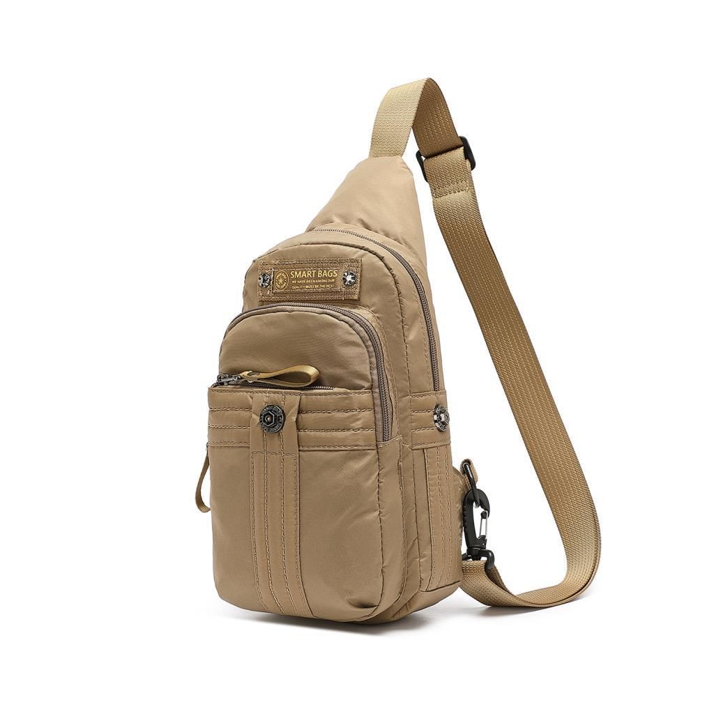 Smart Bags Bodybag Uniseks Omuz Askılı Çapraz Postacı Çanta 8712 Camel