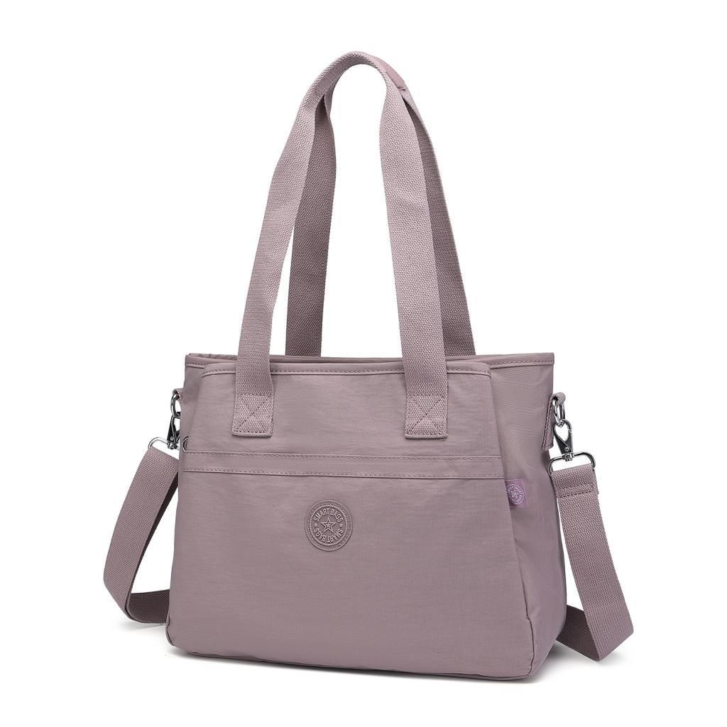 Smart Bags Omuz Askılı Kadın Çantası Krinkıl Kumaş 3110 Ten