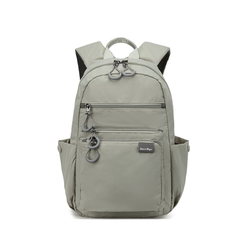 Smart Bags Küçük Boy Ekstra Hafif Uniseks Sırt Çantası 3137 Açık Gri