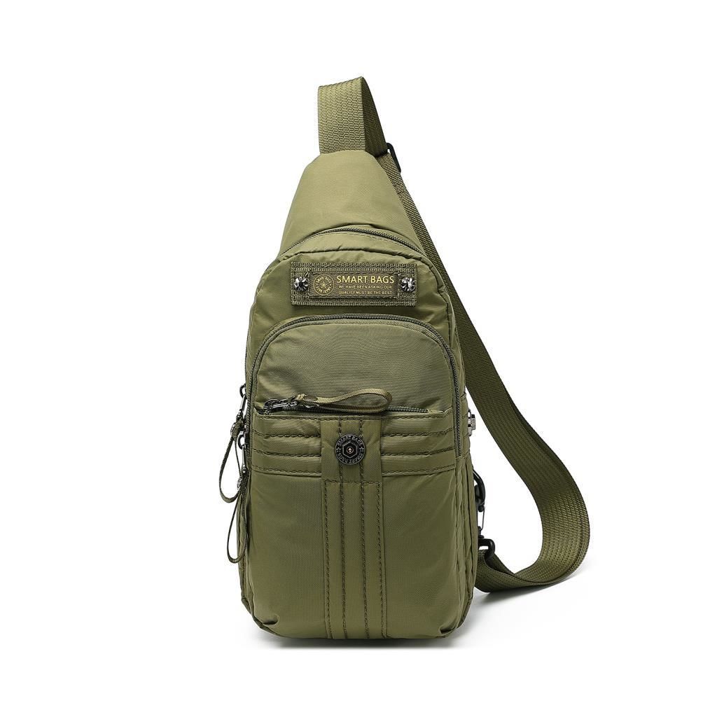 Smart Bags Bodybag Uniseks Omuz Askılı Çapraz Postacı Çanta 8712 K.Yeşil