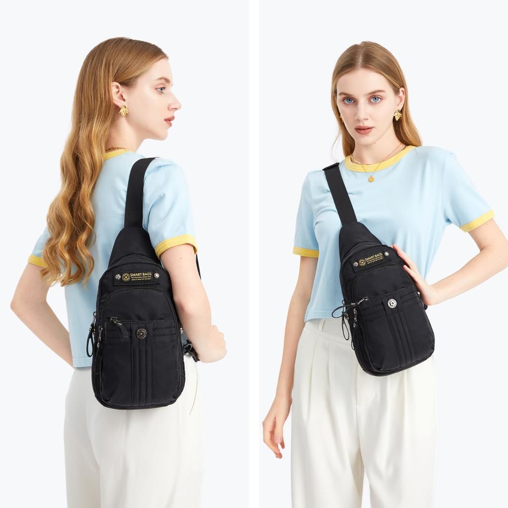 Smart Bags Bodybag Uniseks Omuz Askılı Çapraz Postacı Çanta 8712 K.Yeşil