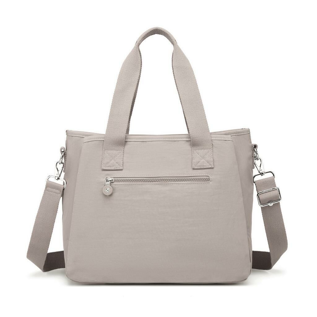 Smart Bags Omuz Askılı Kadın Çantası Krinkıl Kumaş 3110 A.Vizon