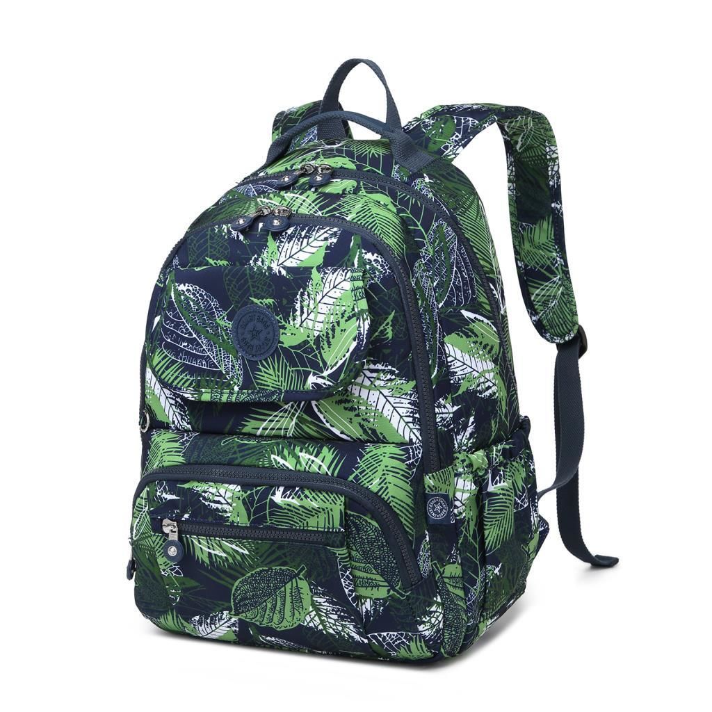 Büyük Boy Sırt Çantası Smart Bags Krinkıl Kumaş 1215 Mavi Rose