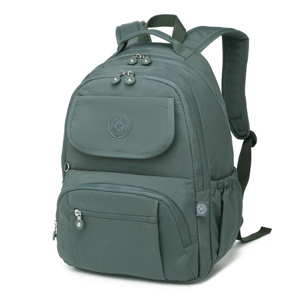 Büyük Boy Sırt Çantası Smart Bags Krinkıl Kumaş 1215 Haki